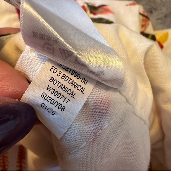 Old Navy Shorts Womens 18 Multicolor Floral Linen Blend Everyday Short Preppy - Picture 11 of 11